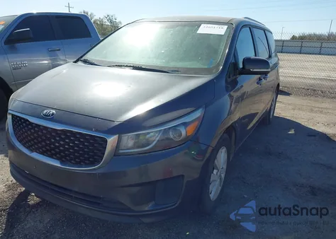 2016 Kia Sedona Lx from USA, damaged, VIN KNDMB5C15G6081954